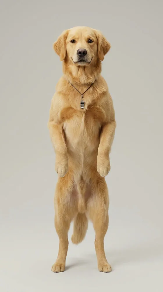 黃金獵犬角色參考圖
